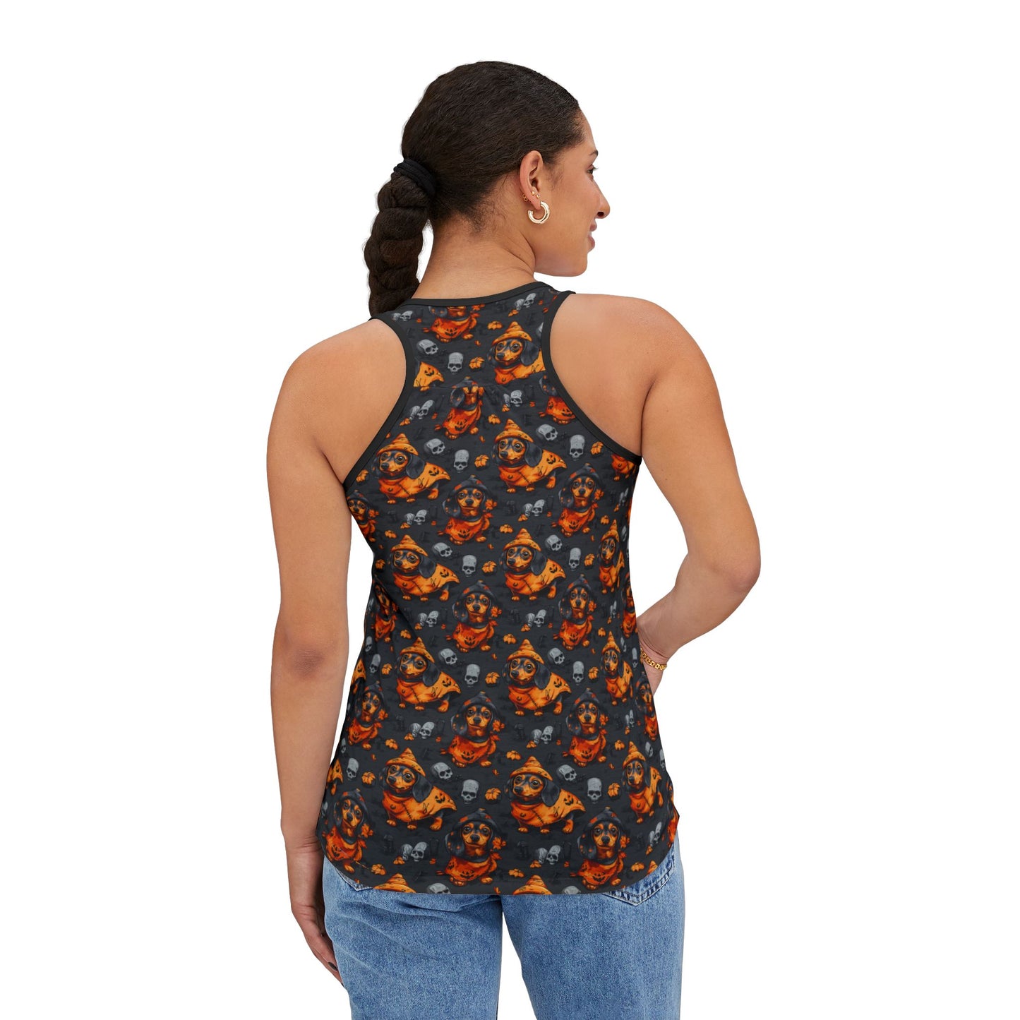 Happy Howl-O-Weenie Women's Tank Top