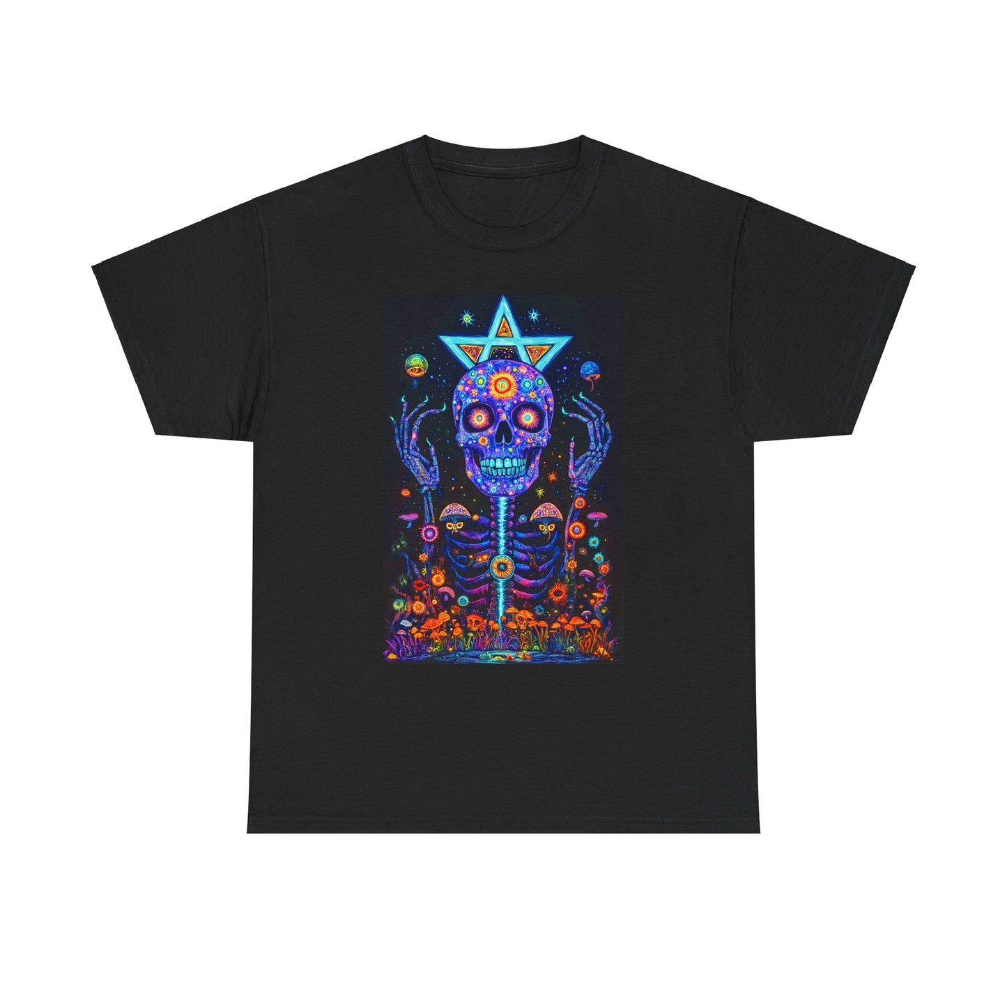 Star Skull Unisex Heavy Cotton Tee