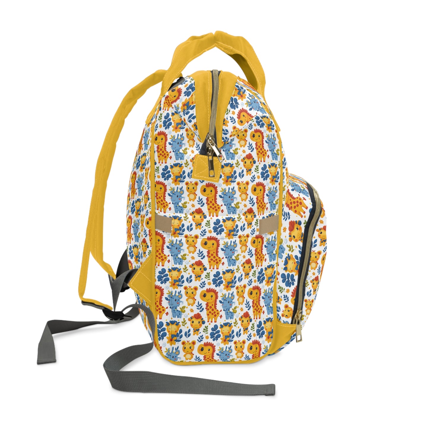 Girrafe Pattern Multifunctional Diaper Backpack