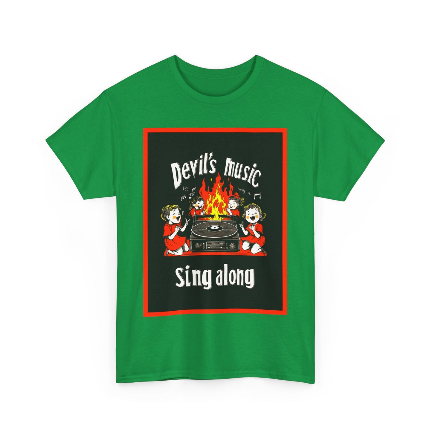 Devil's Music Unisex Heavy Cotton Tee