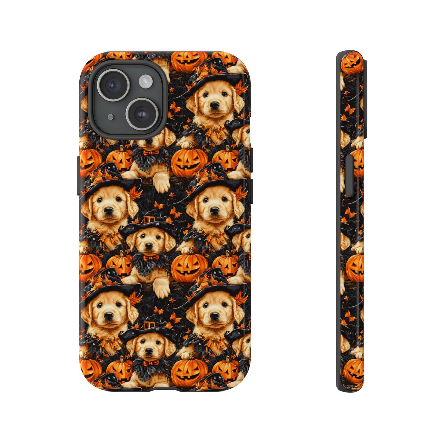 Happy Howl-O-Ween Golden Retriever Tough Case
