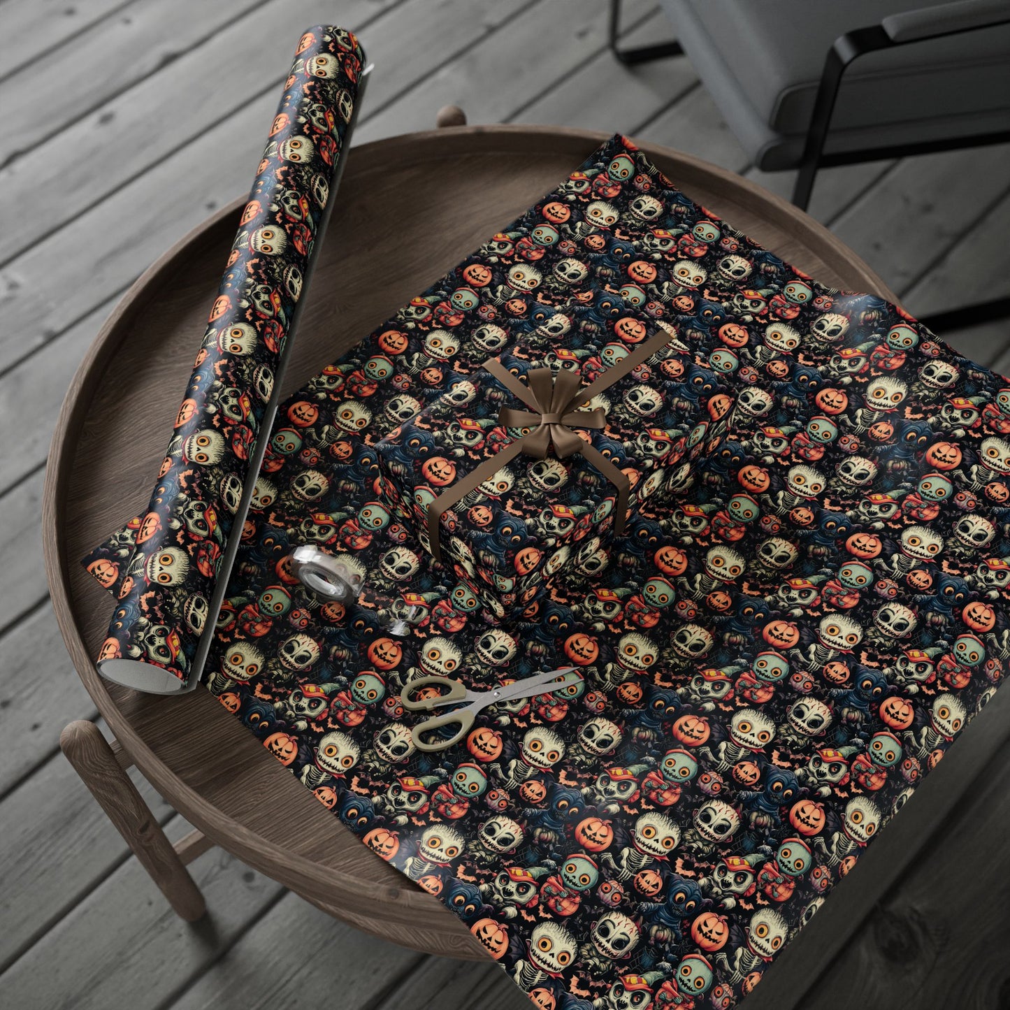 Monster Mash Pattern Wrapping Papers