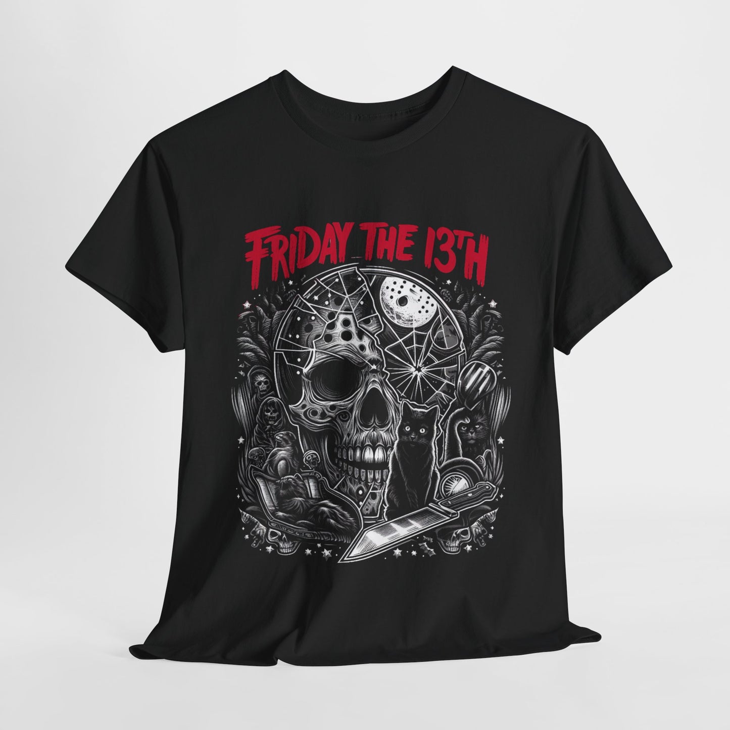 Unleash the Terror: Friday the 13th Tee Unisex Heavy Cotton Tee