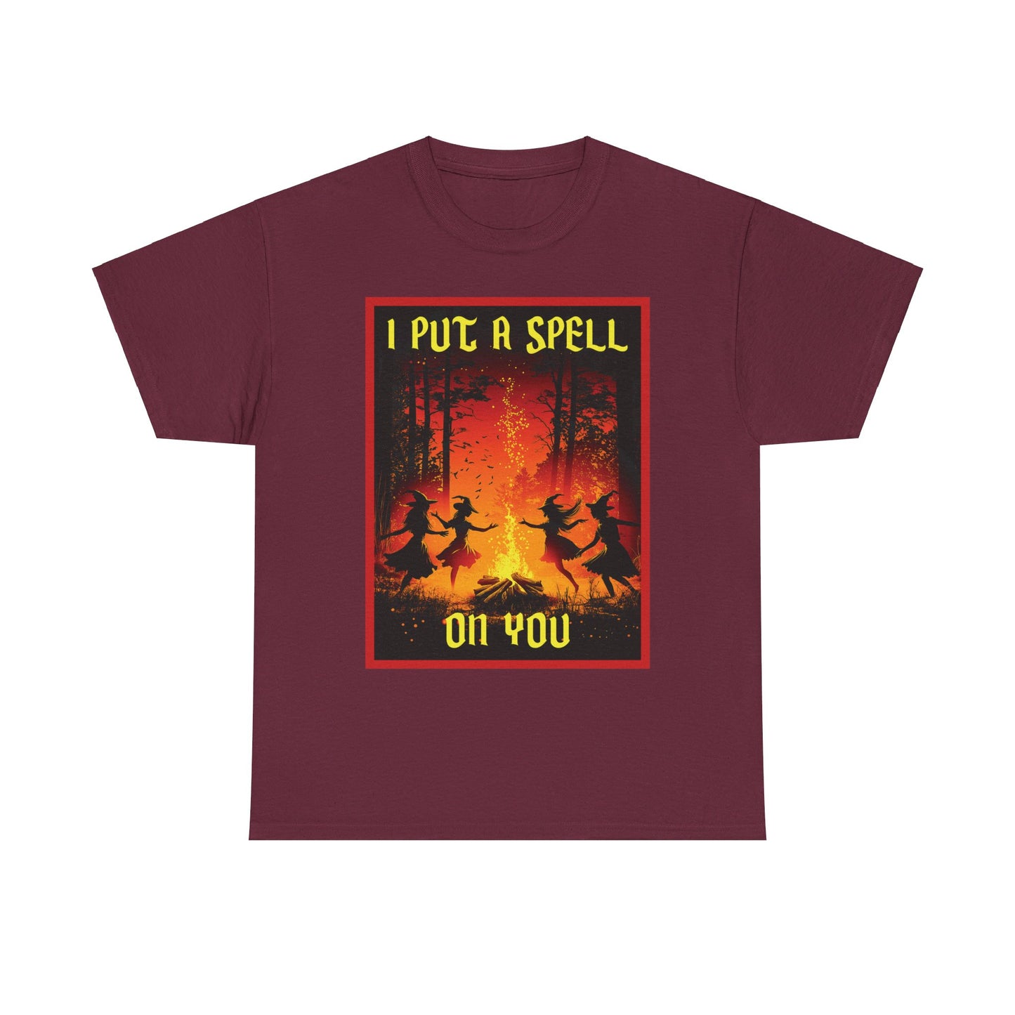 I put a spell on you Unisex Heavy Cotton Tee