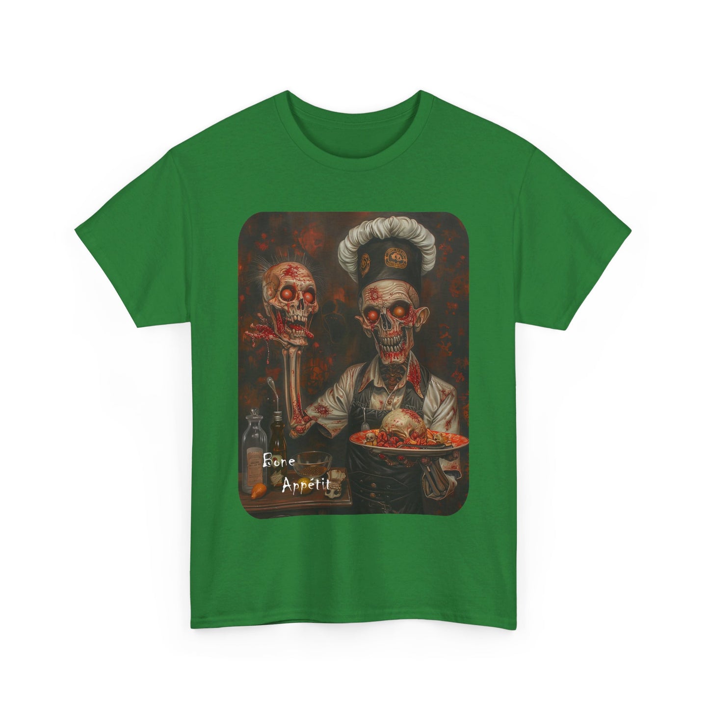 Fitzboyzprintz Bone Appetit Unisex Heavy Cotton Tee