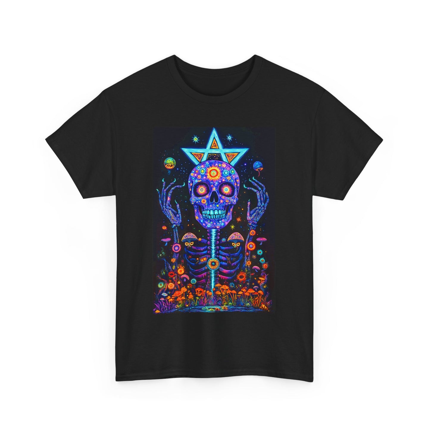 Star Skull Unisex Heavy Cotton Tee