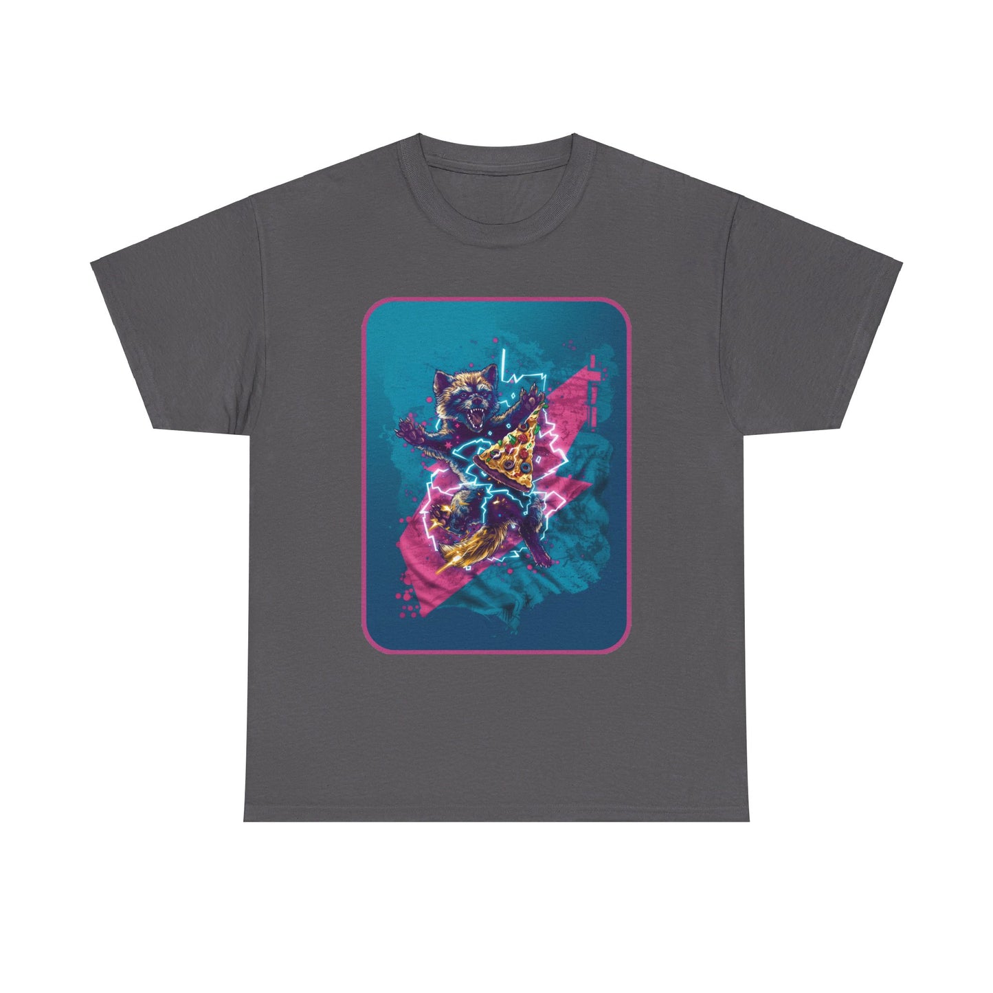Fitzboyzprintz Werewolf Pizza Party Unisex Heavy Cotton Tee