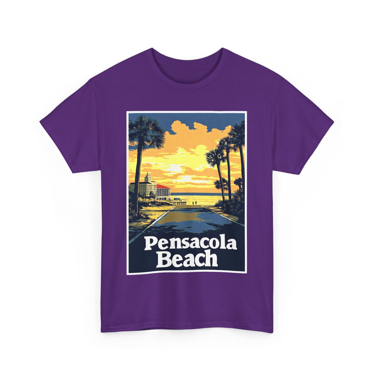 Pensacola Beach Unisex Heavy Cotton Tee