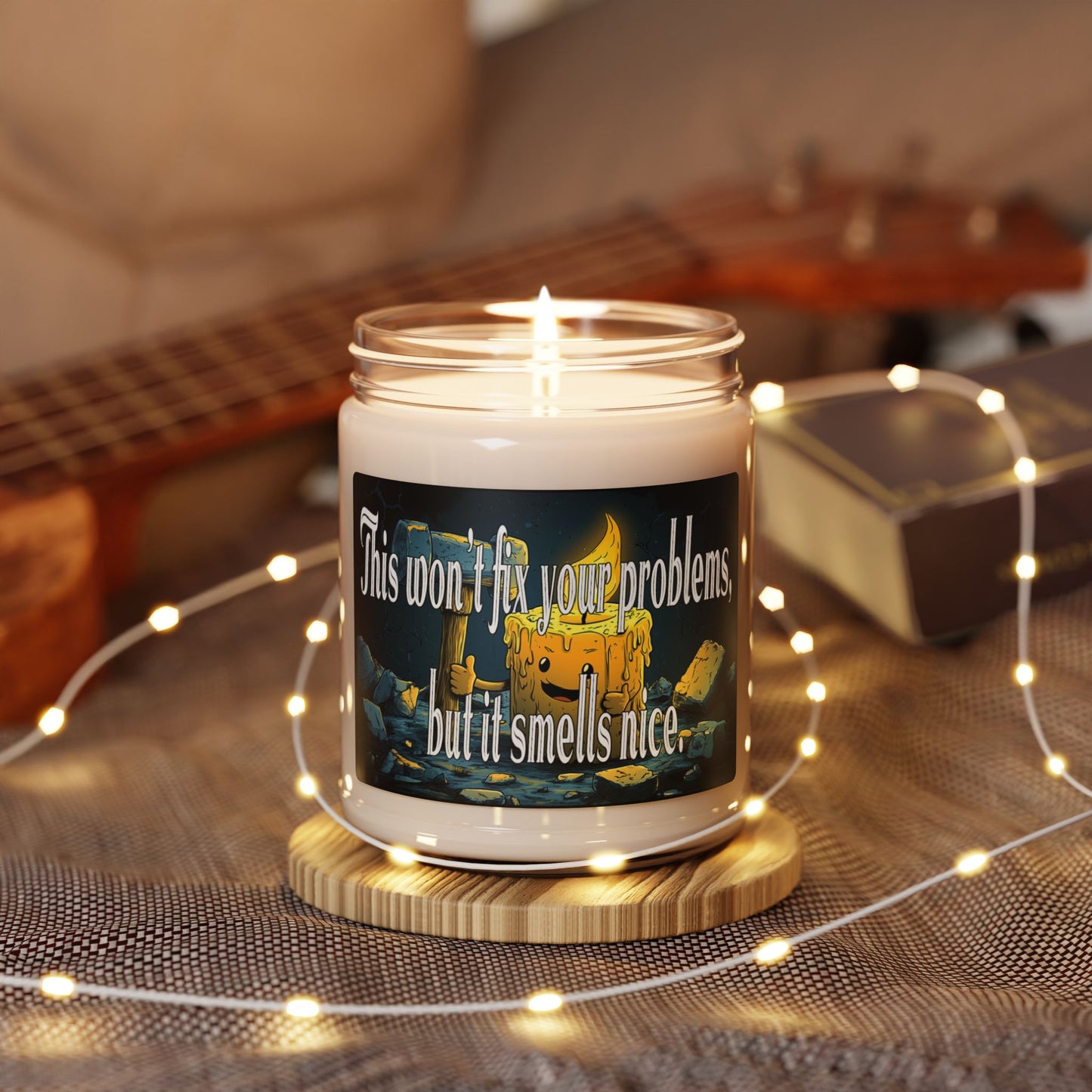 This Smells Nice Scented Soy Candle, 9oz