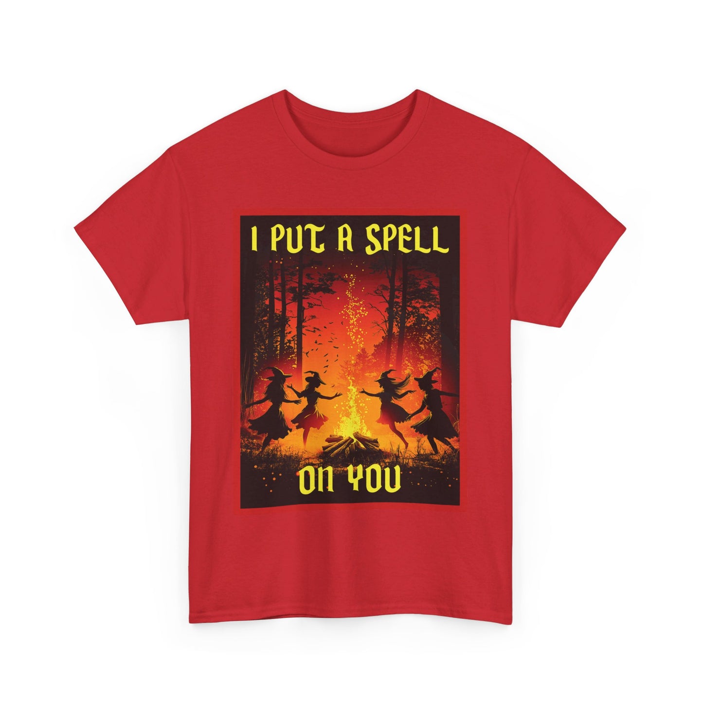 I put a spell on you Unisex Heavy Cotton Tee