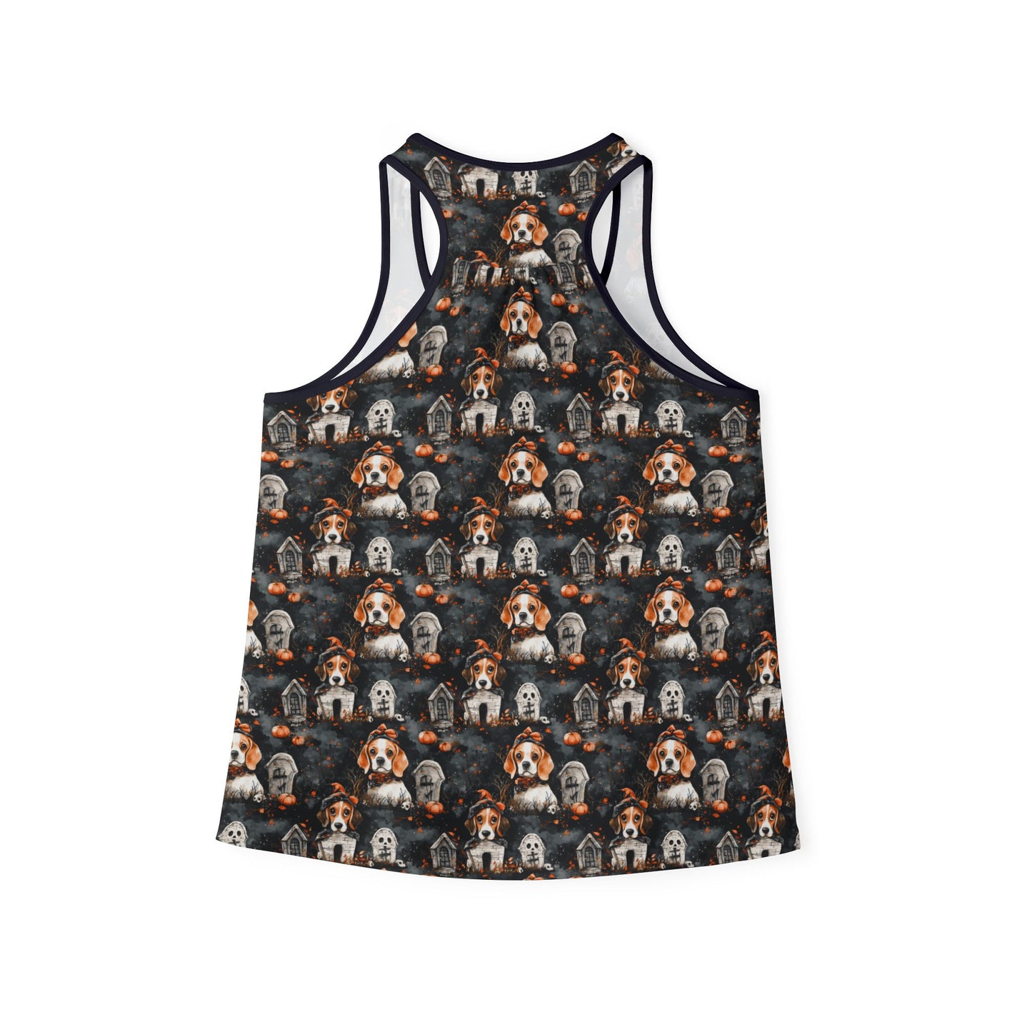 Happy Howl-O-Ween Beagle Women's Tank Top
