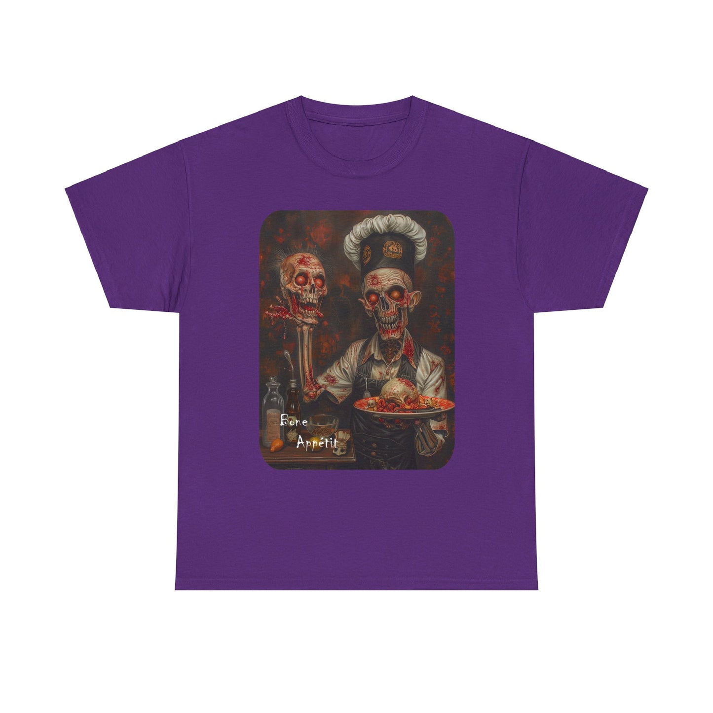Fitzboyzprintz Bone Appetit Unisex Heavy Cotton Tee