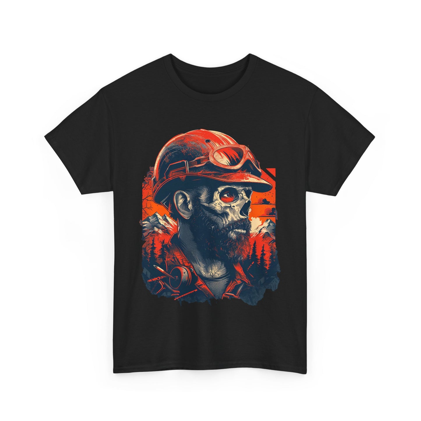 Zombie Miner Unisex Heavy Cotton Tee