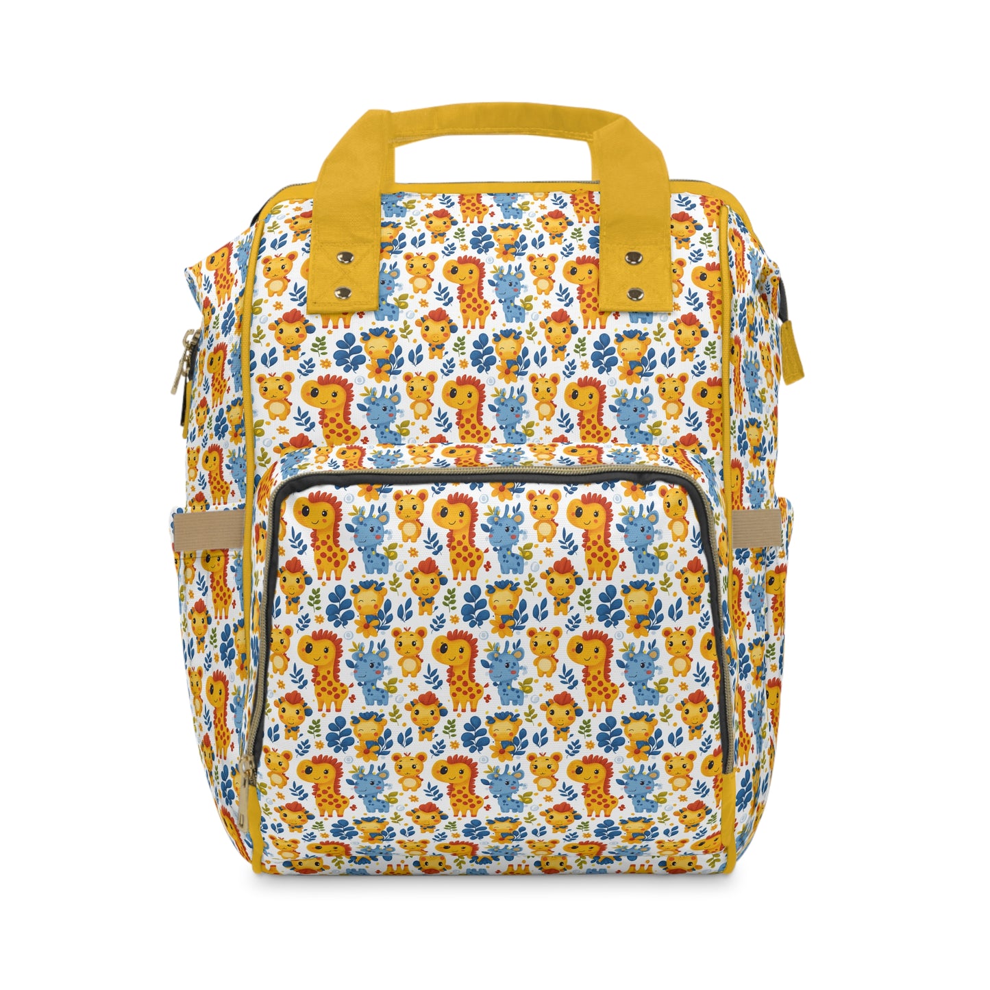 Girrafe Pattern Multifunctional Diaper Backpack