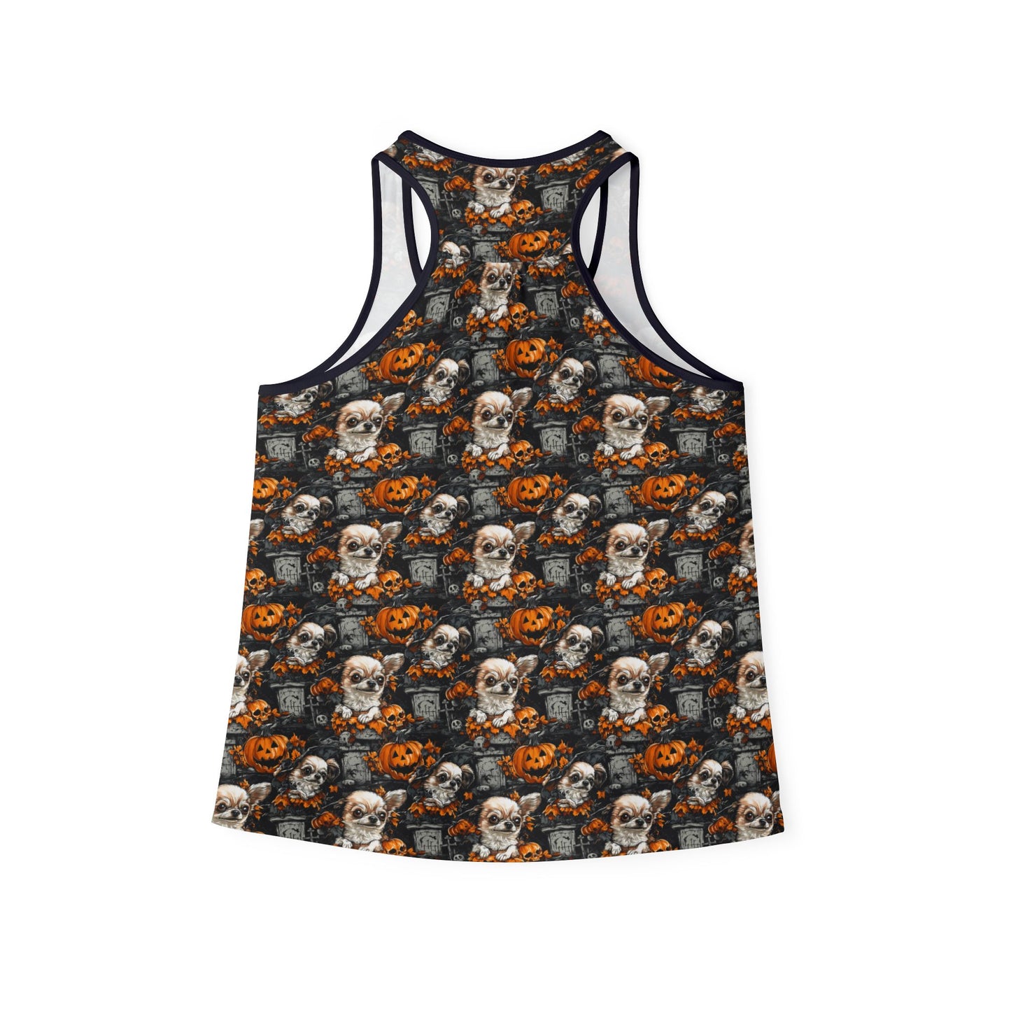 Happy Howl-O-Ween Chihuahua Women's Tank Top