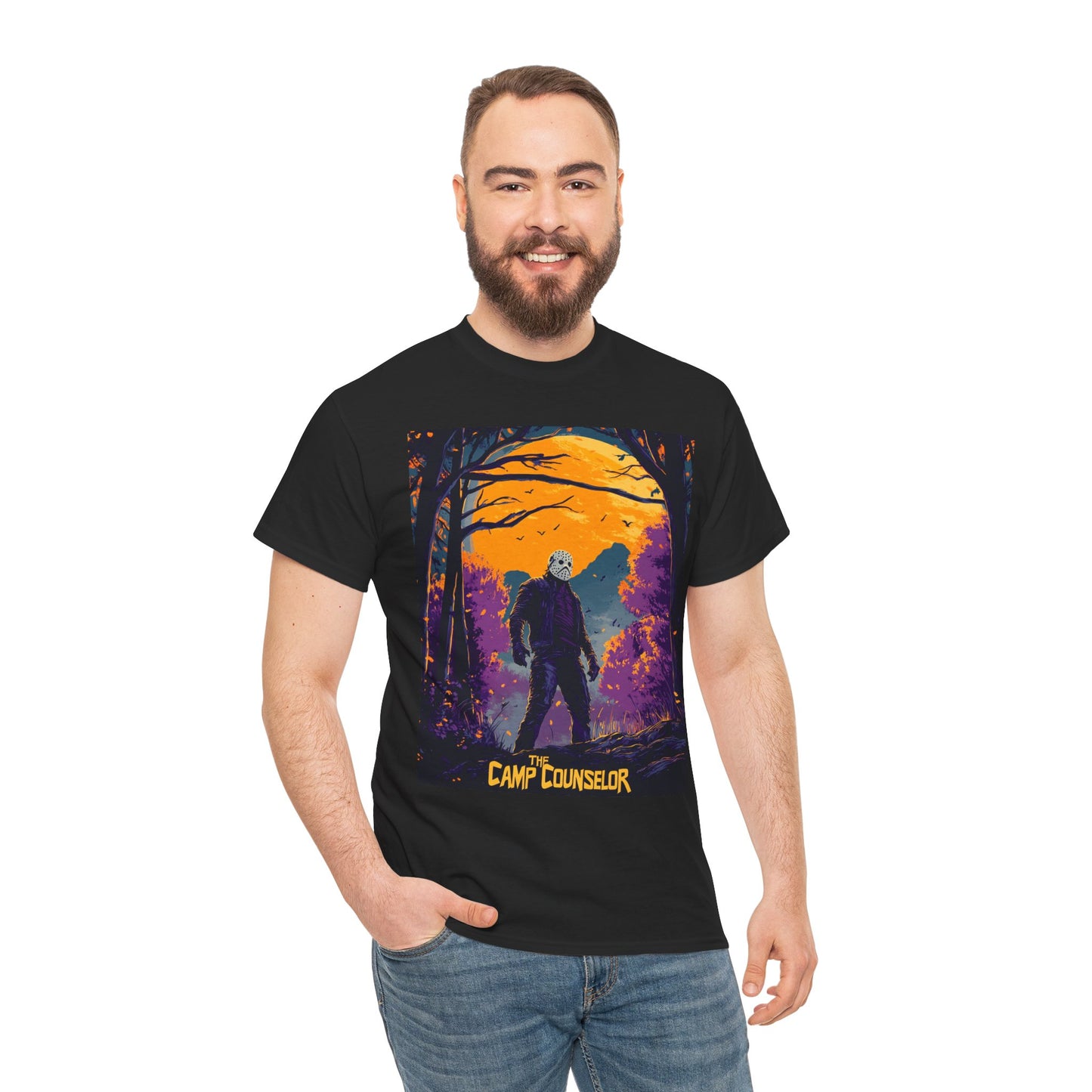 Fitzboyzprintz Camp Counselor Unisex Heavy Cotton Tee