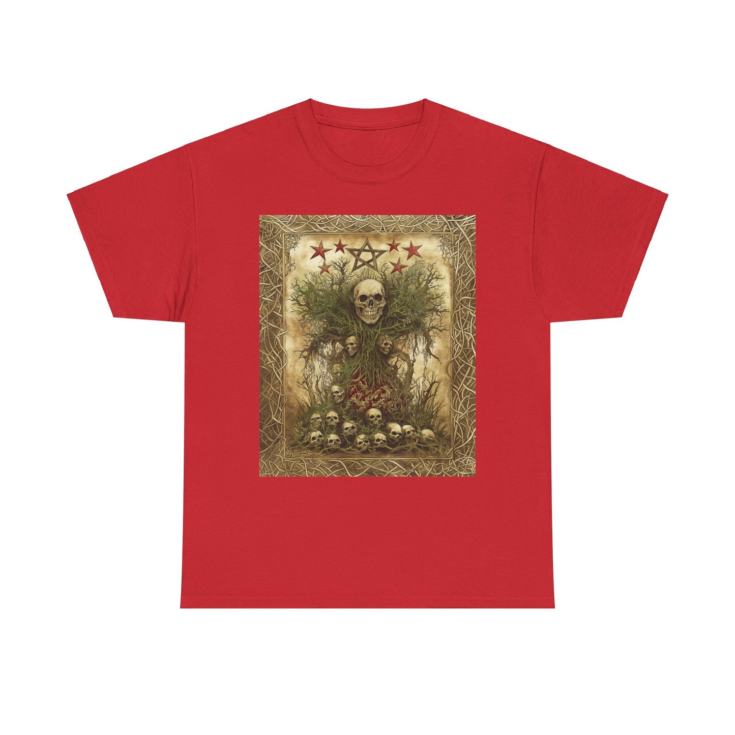 Fitzboyzprintz "Necromancer's Grove" Unisex Heavy Cotton Graphic Tee