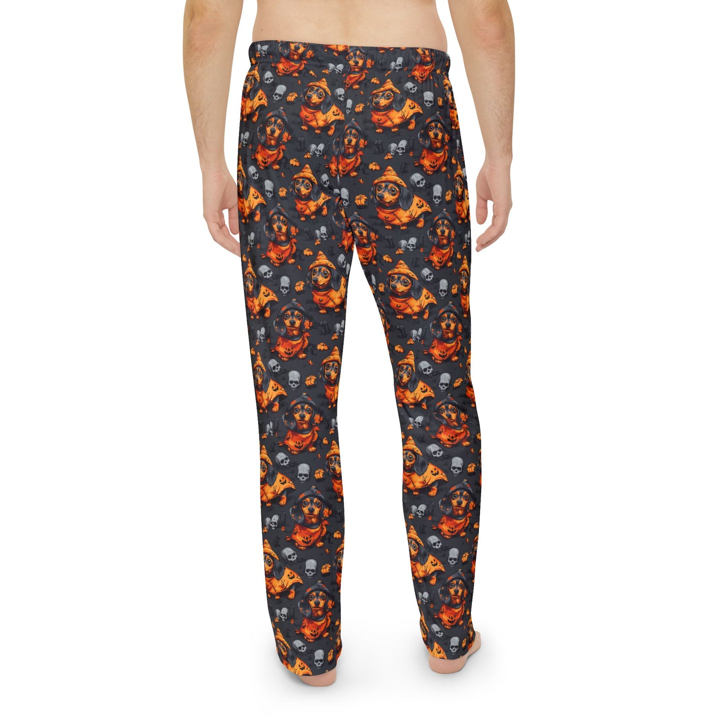 Fitzboyzprintz Happy Howl-O-Weenie Men's Pajama Pants