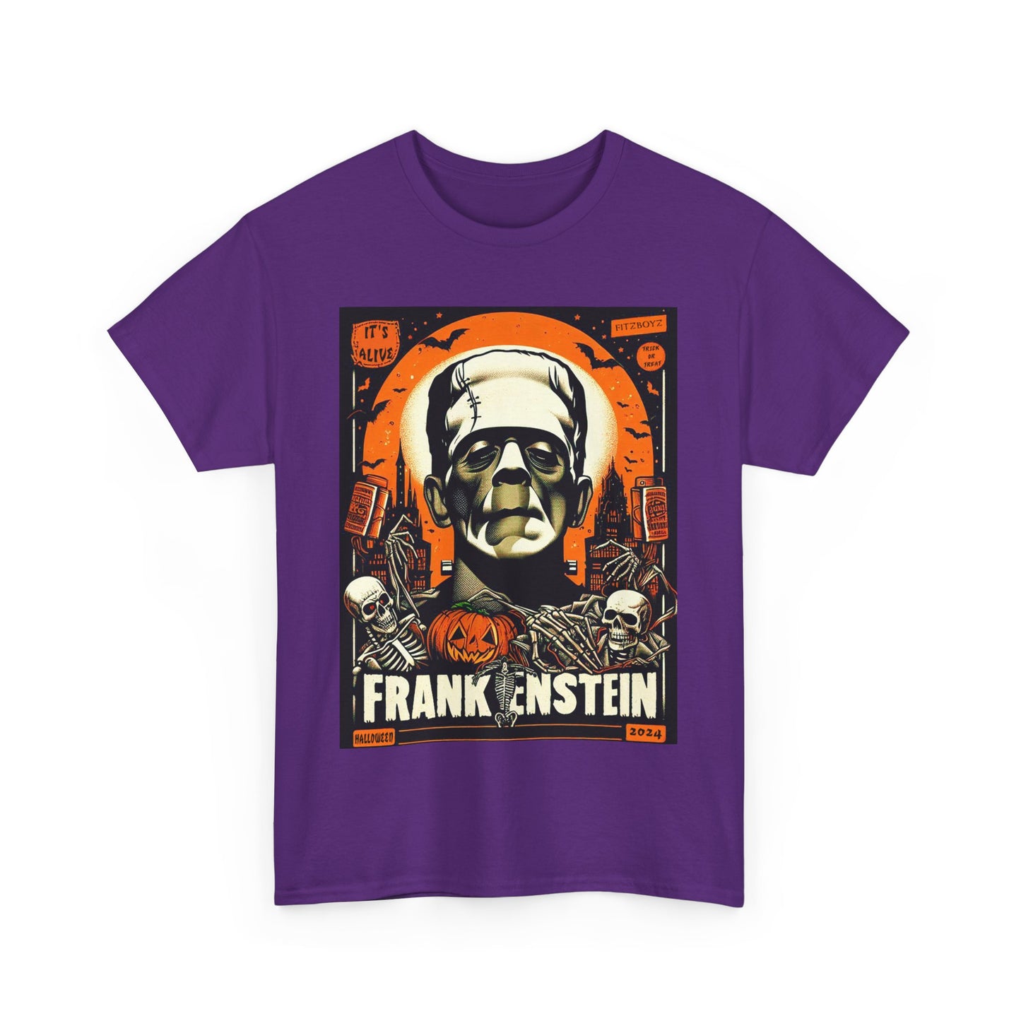 Fitzboyz 2024 halloween Exclusive Print Unisex Heavy Cotton Tee