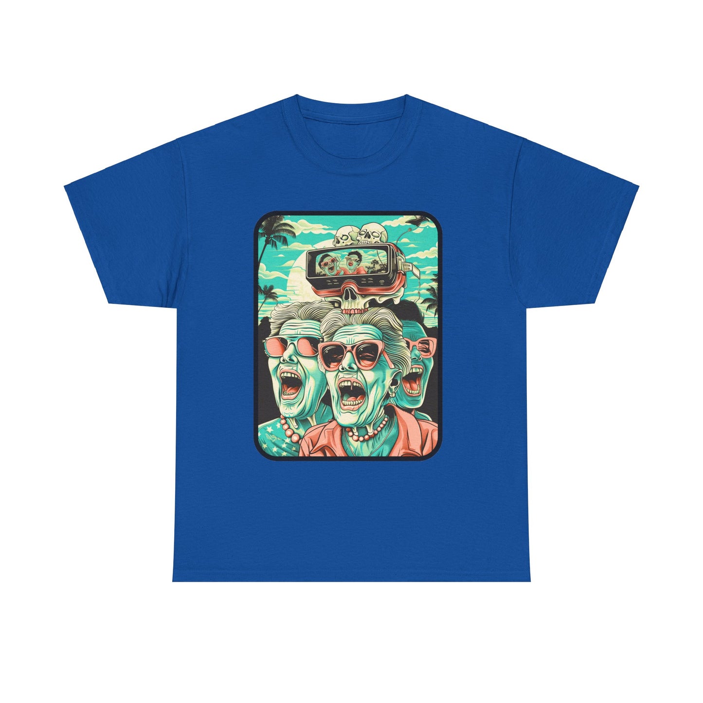 Fitzboyzprintz Granny Scream Squad Unisex Fashion Heavy Cotton Fabric Tee