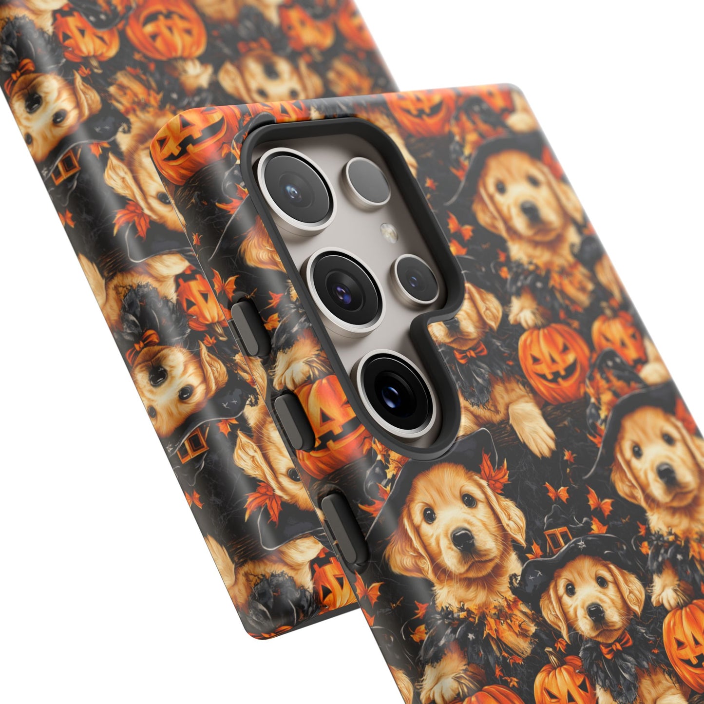 Happy Howl-O-Ween Golden Retriever Tough Case