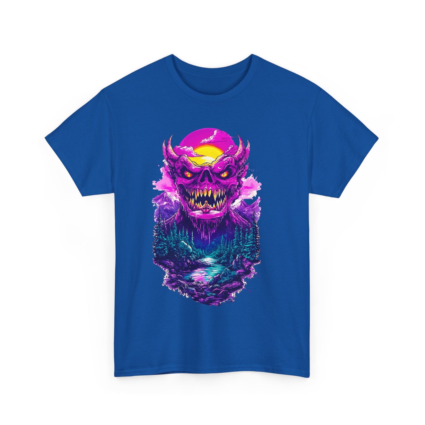 Demon Night Unisex Heavy Cotton Tee