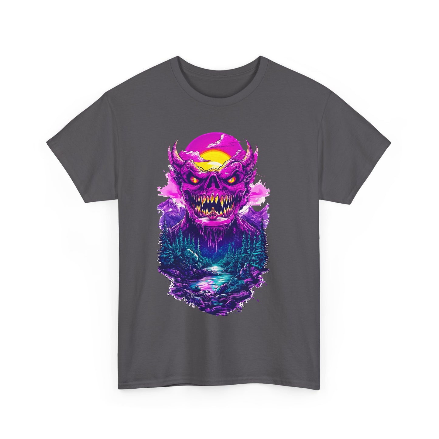 Demon Night Unisex Heavy Cotton Tee