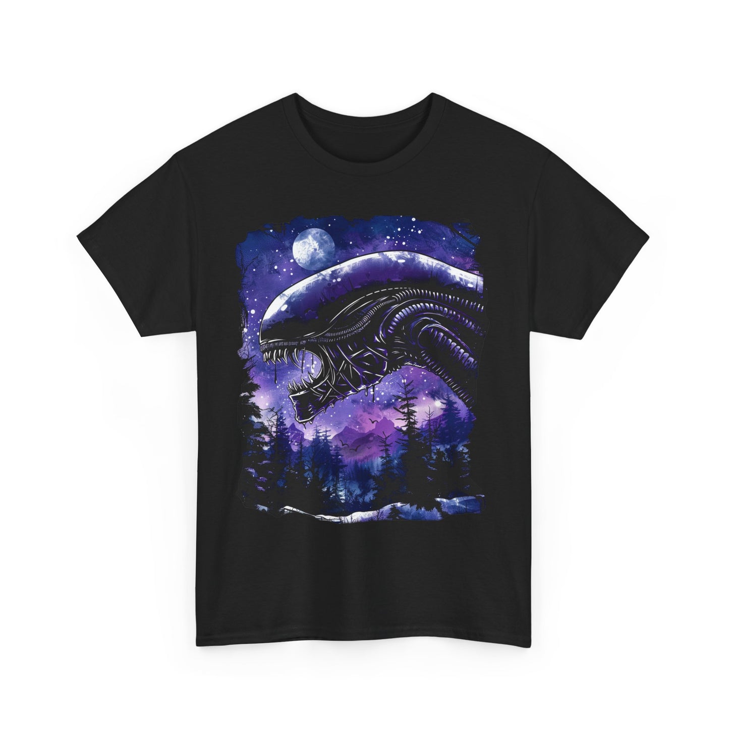 Alien Screamer Unisex Heavy Cotton Tee