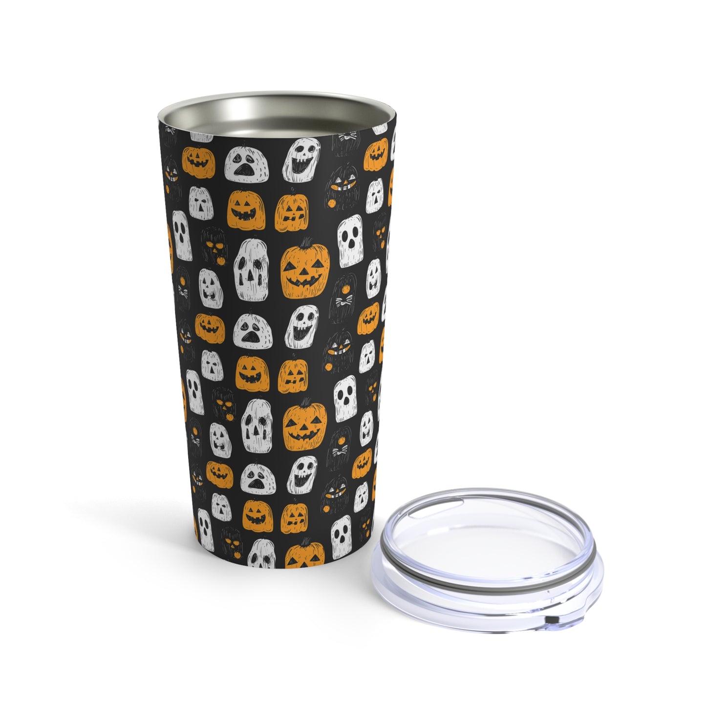 Halloween Pumpkin Print Tumbler 20oz