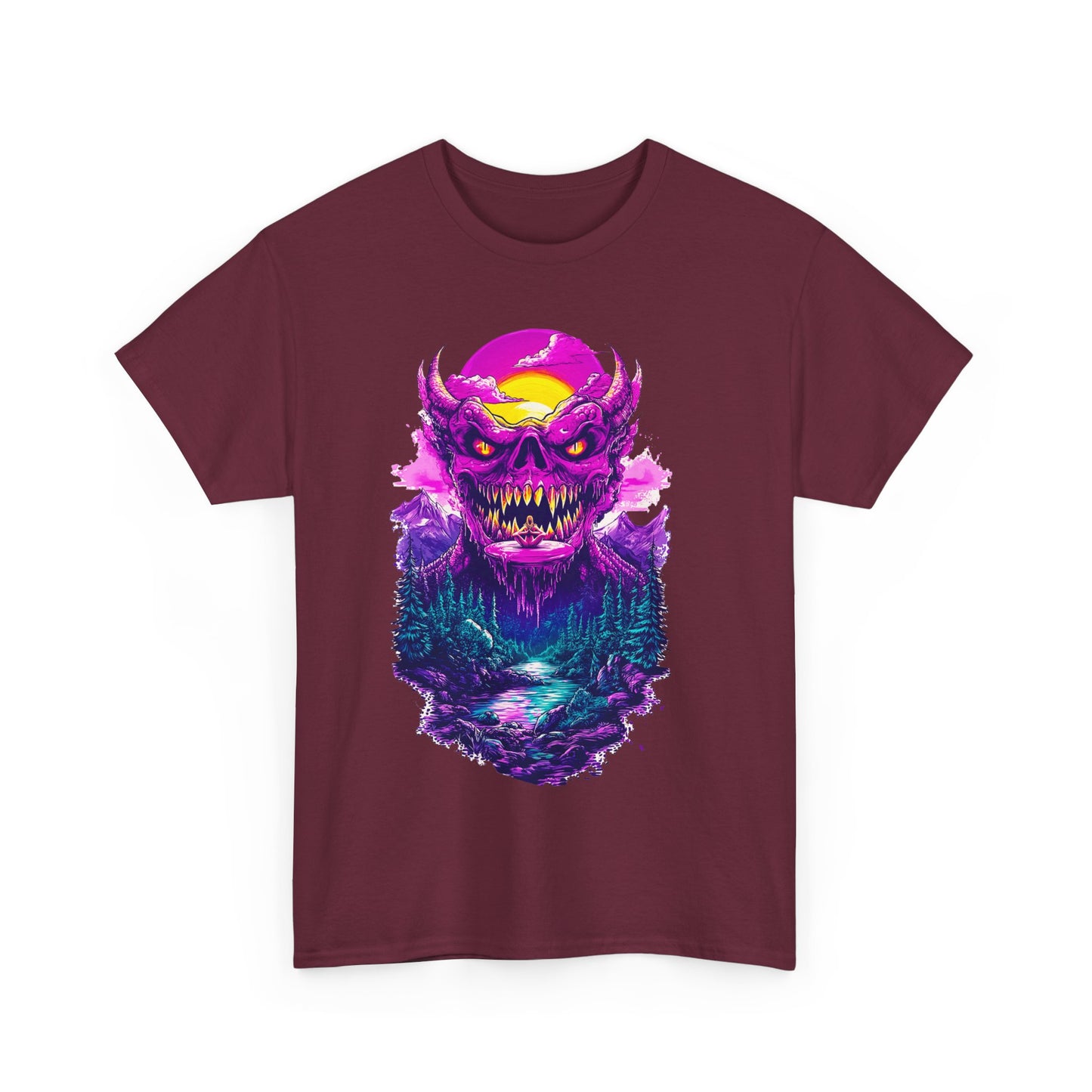 Demon Night Unisex Heavy Cotton Tee