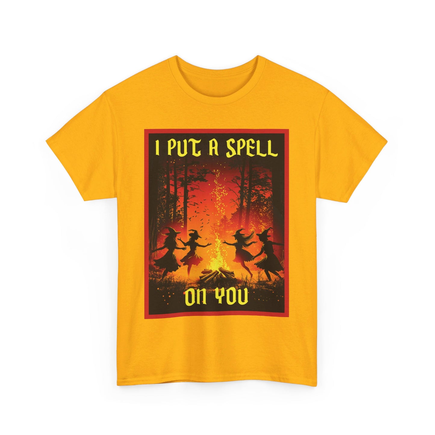 I put a spell on you Unisex Heavy Cotton Tee