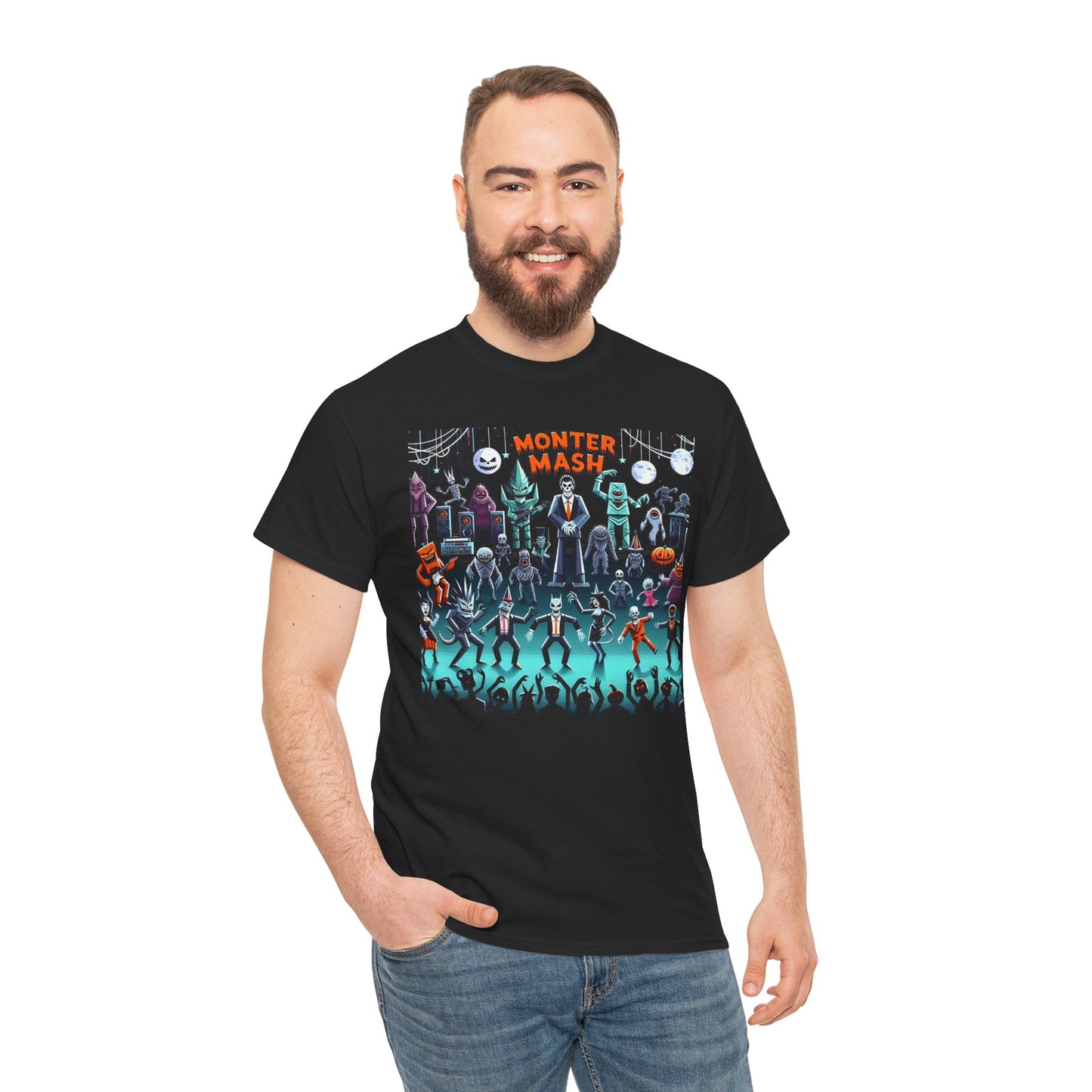 Monster Mash Unisex Heavy Cotton Tee