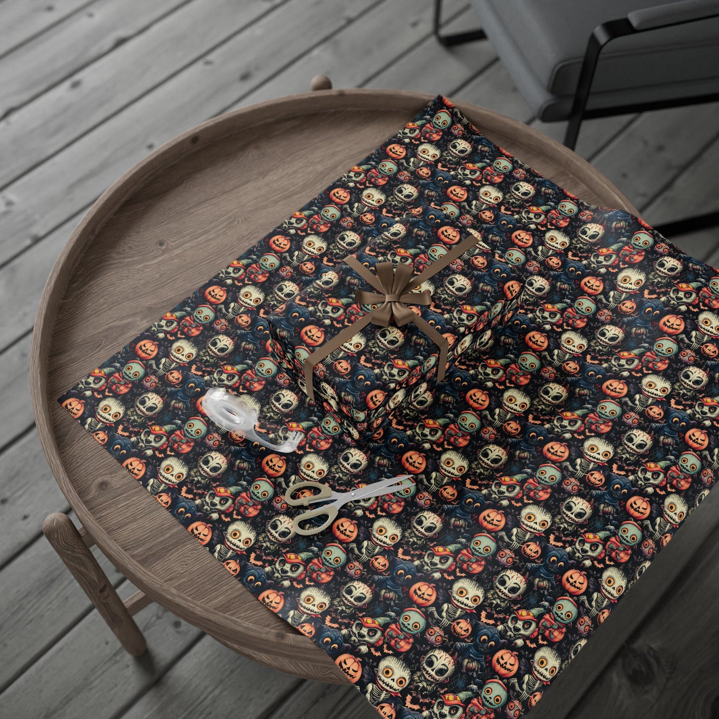 Monster Mash Pattern Wrapping Papers