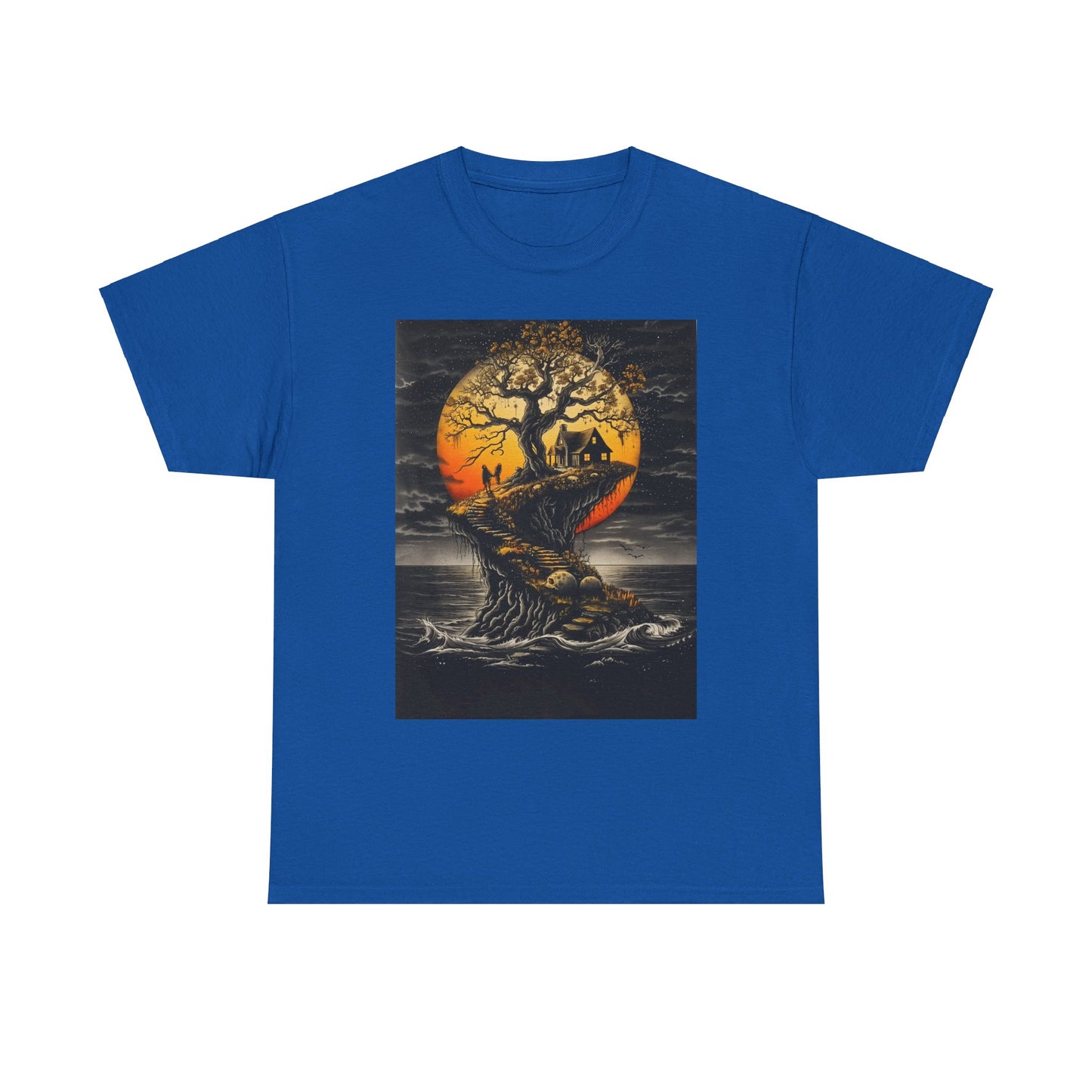 Fitzboyzprintz Mystic Tree Unisex Heavy Cotton Graphic Tee