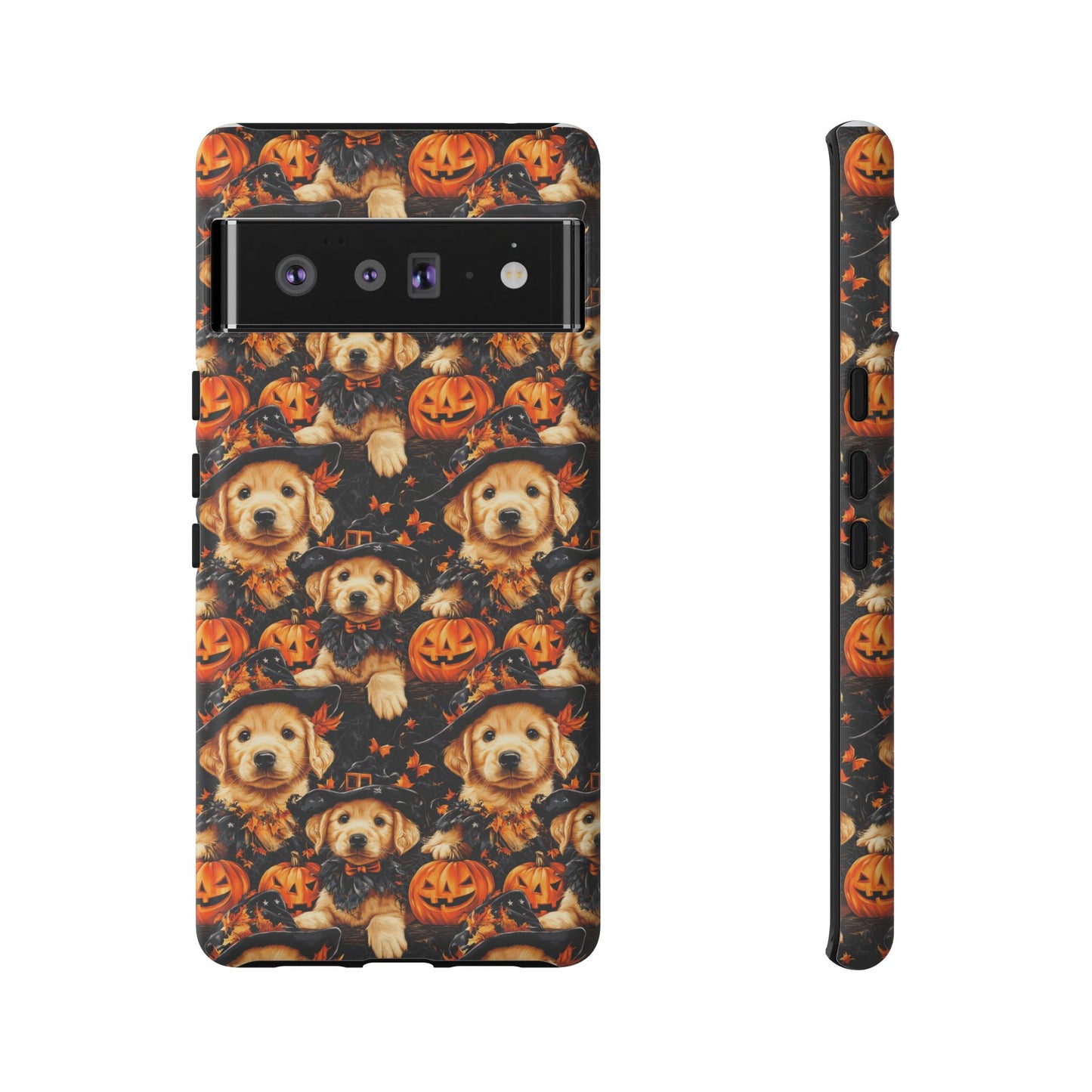 Happy Howl-O-Ween Golden Retriever Tough Case