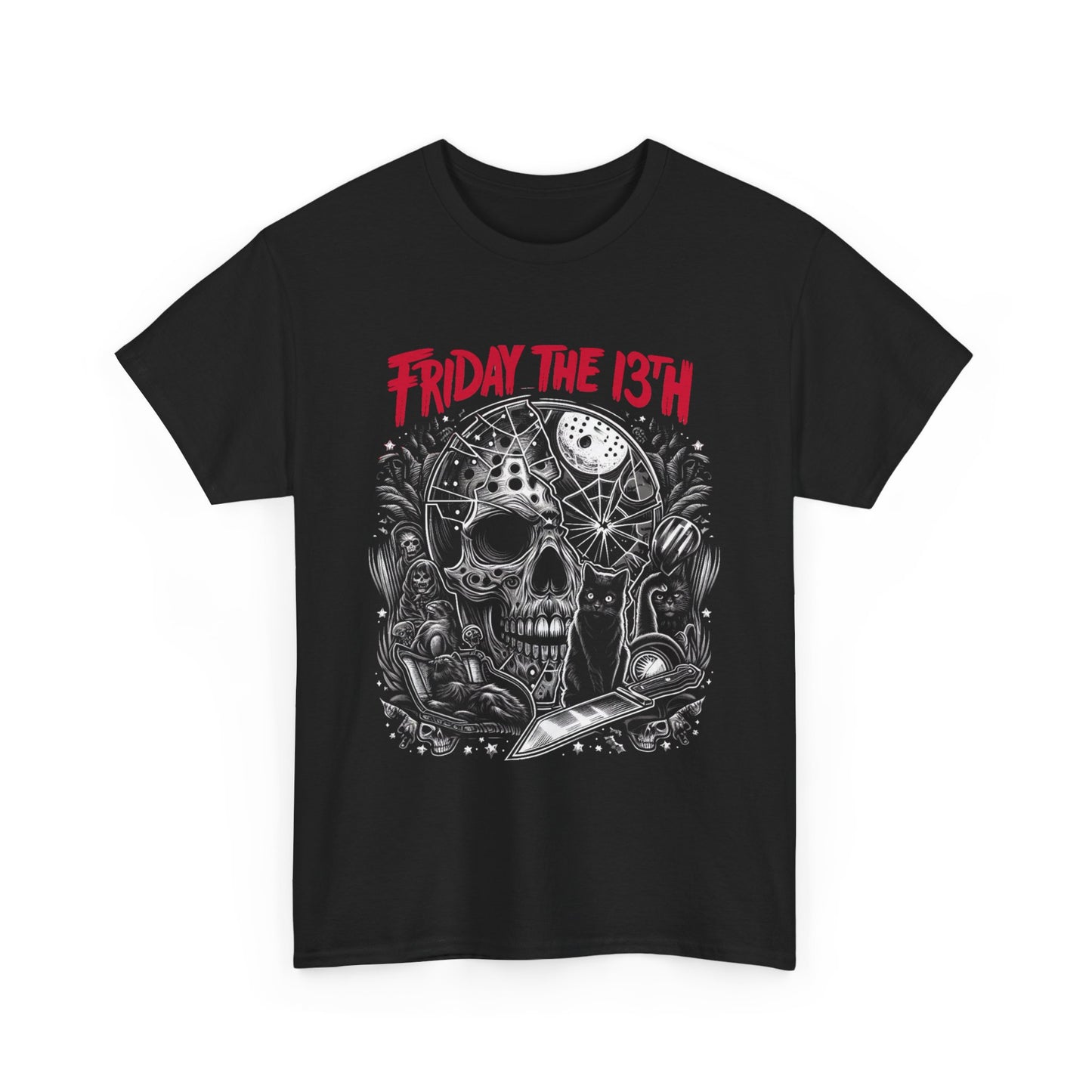 Unleash the Terror: Friday the 13th Tee Unisex Heavy Cotton Tee
