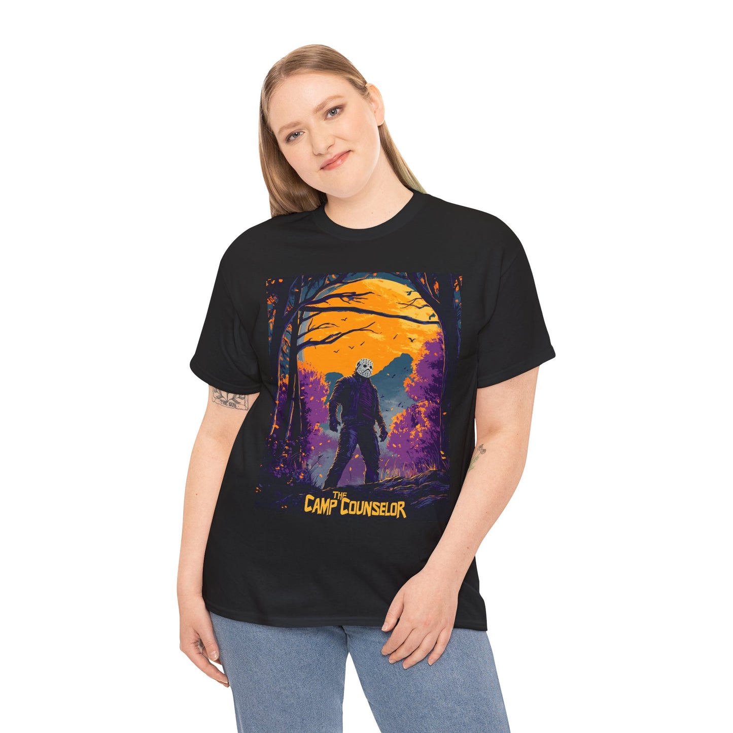 Fitzboyzprintz Camp Counselor Unisex Heavy Cotton Tee