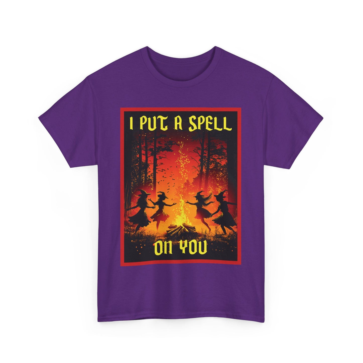 I put a spell on you Unisex Heavy Cotton Tee