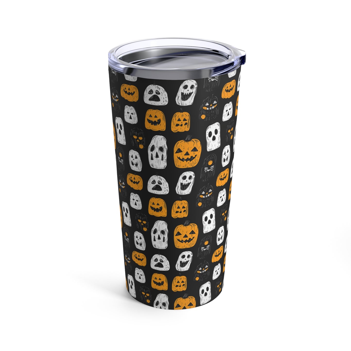 Halloween Pumpkin Print Tumbler 20oz