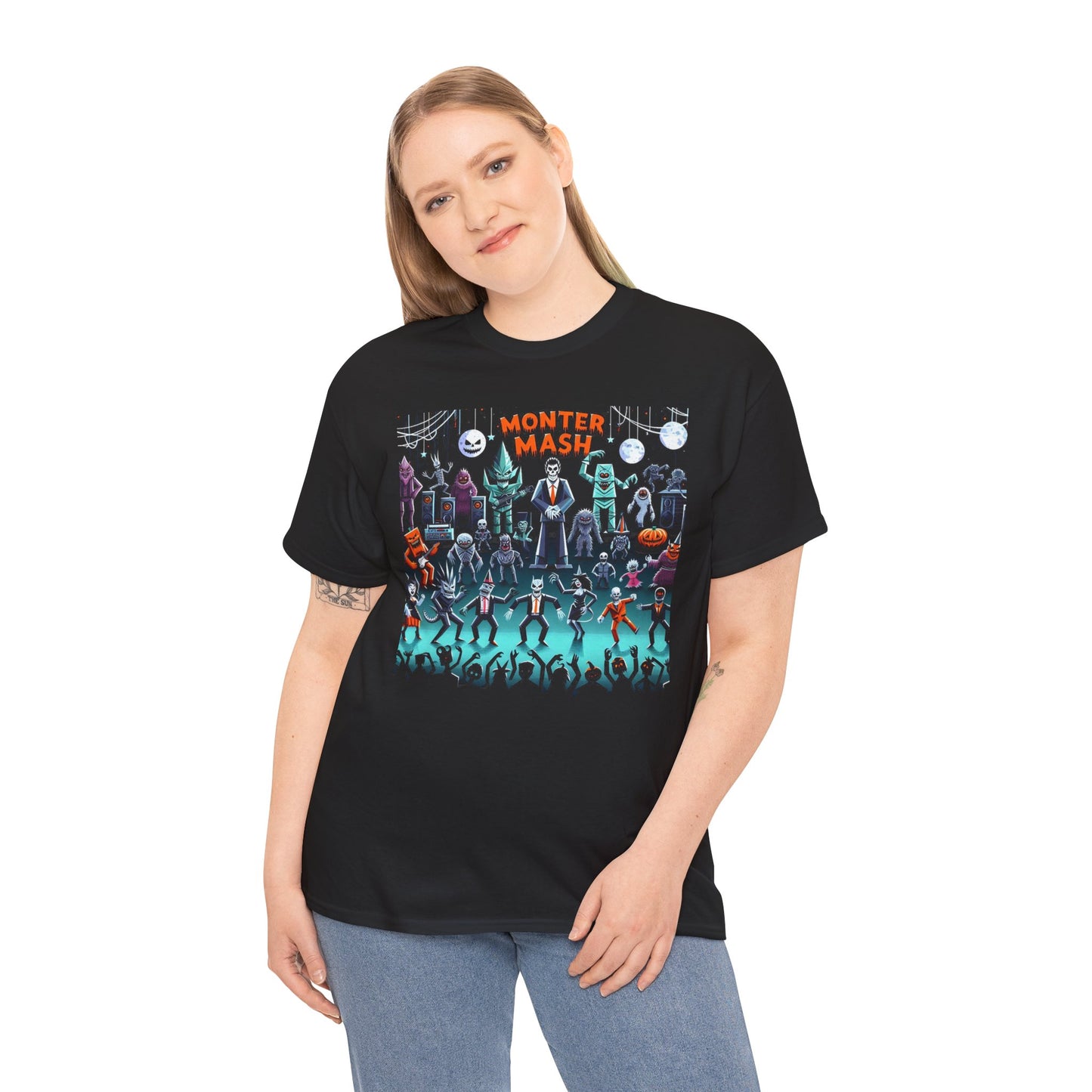 Monster Mash Unisex Heavy Cotton Tee