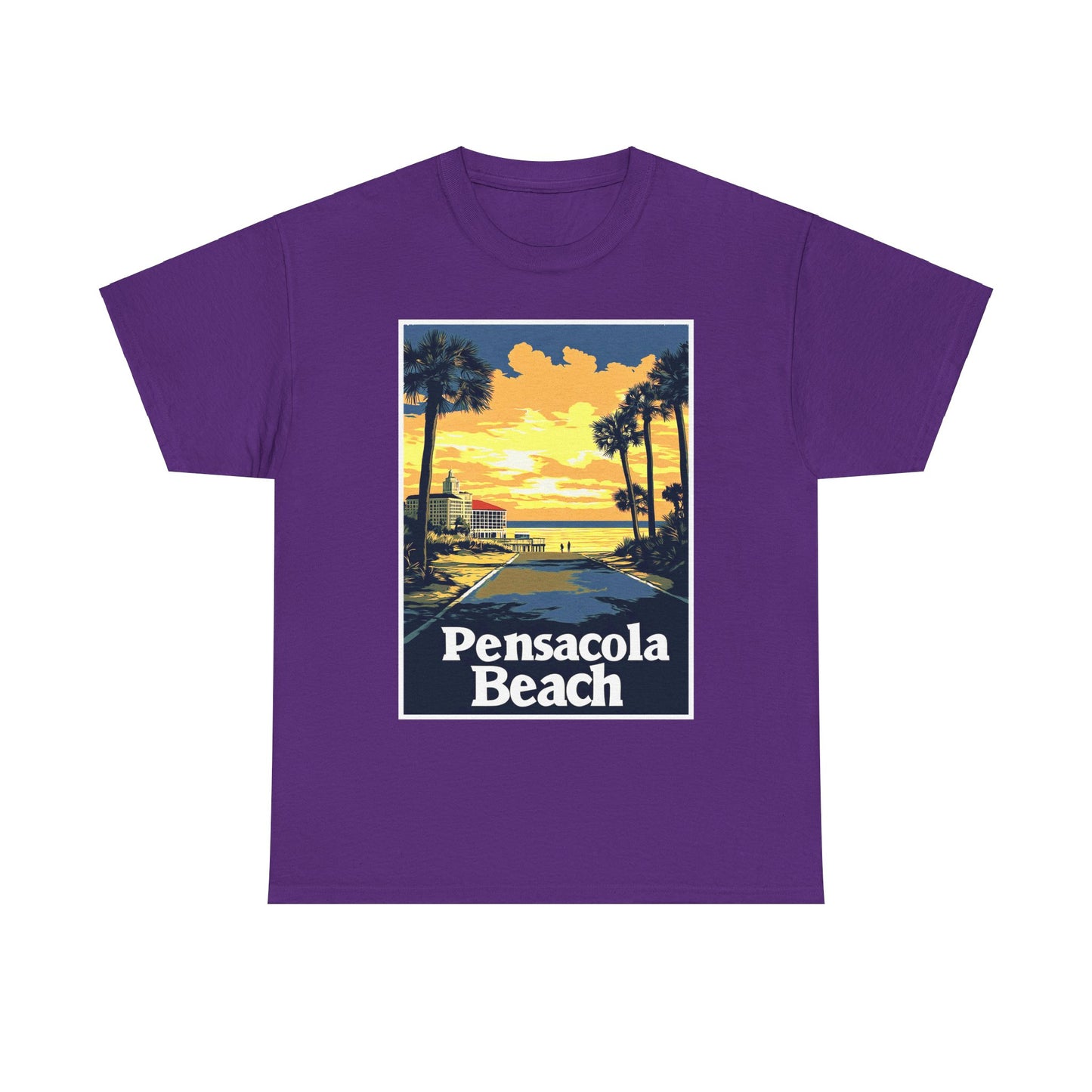 Pensacola Beach Unisex Heavy Cotton Tee