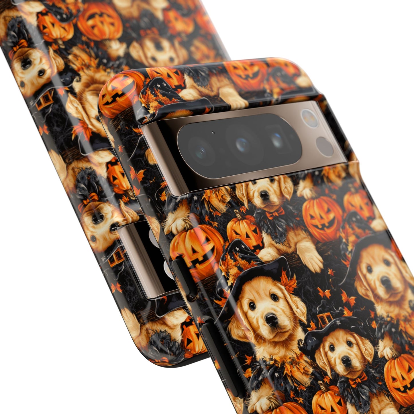 Happy Howl-O-Ween Golden Retriever Tough Case