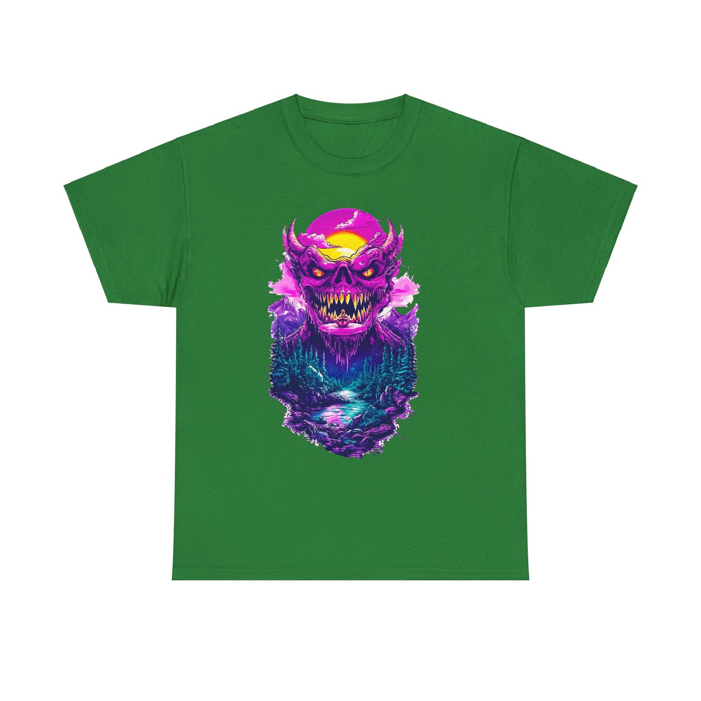 Demon Night Unisex Heavy Cotton Tee