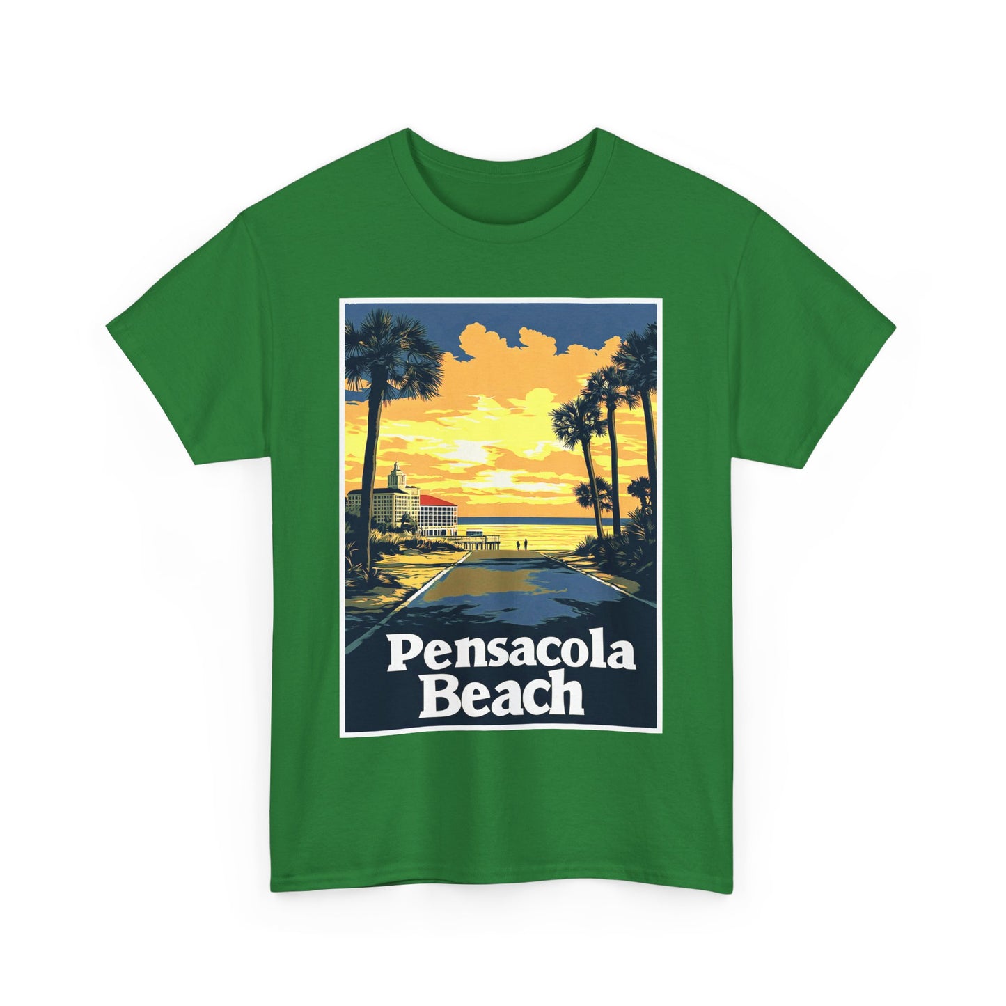 Pensacola Beach Unisex Heavy Cotton Tee