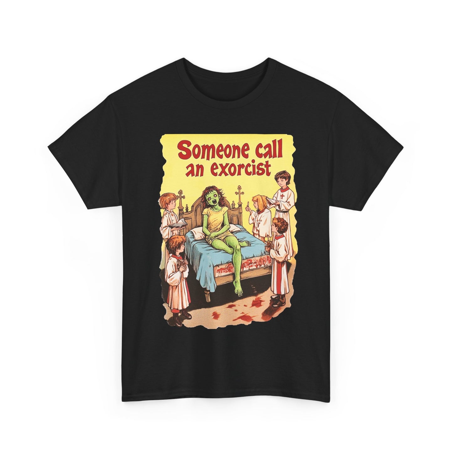 Someone Call An Exorcist Unisex Heavy Cotton Tee
