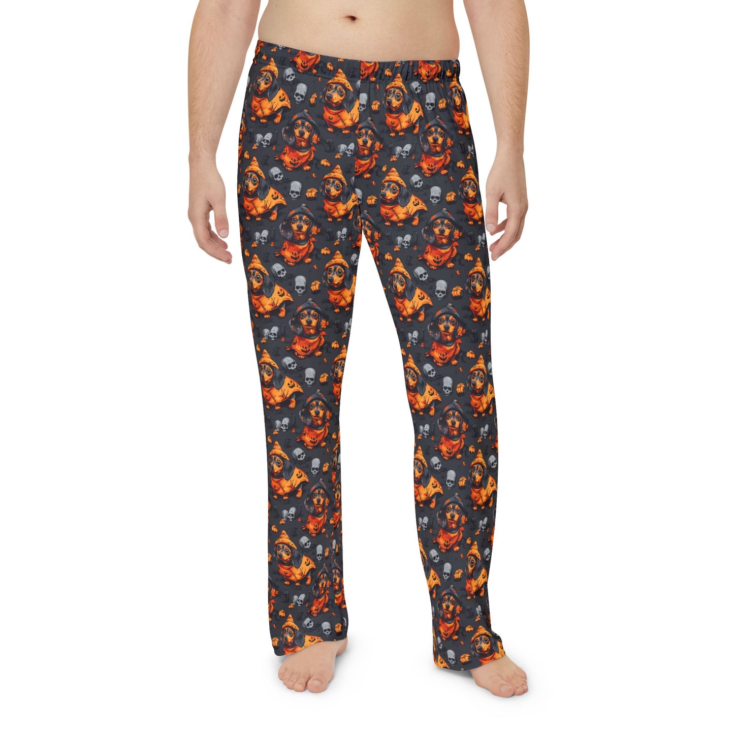 Fitzboyzprintz Happy Howl-O-Weenie Men's Pajama Pants