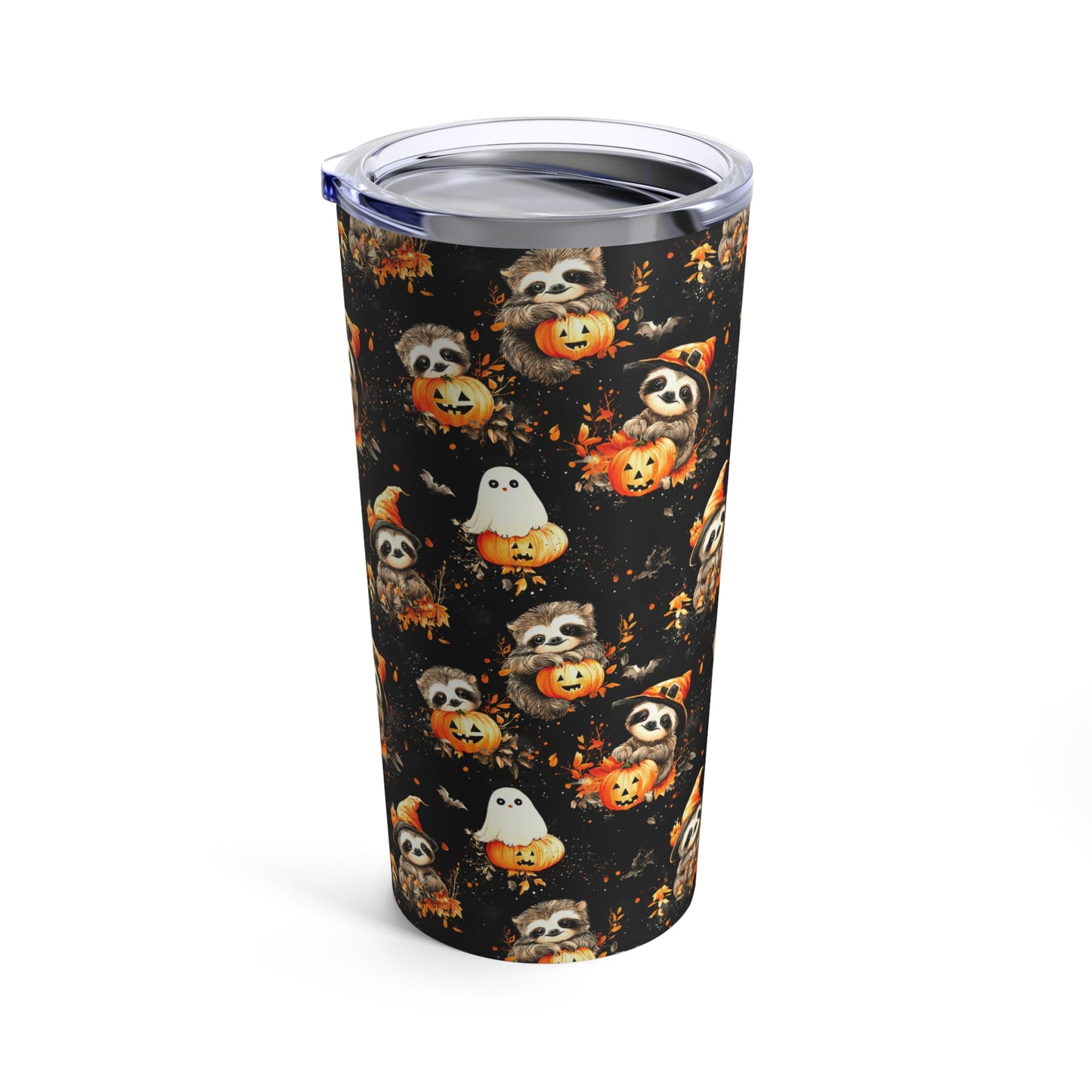 Happy Halloween Sloth Tumbler 20oz