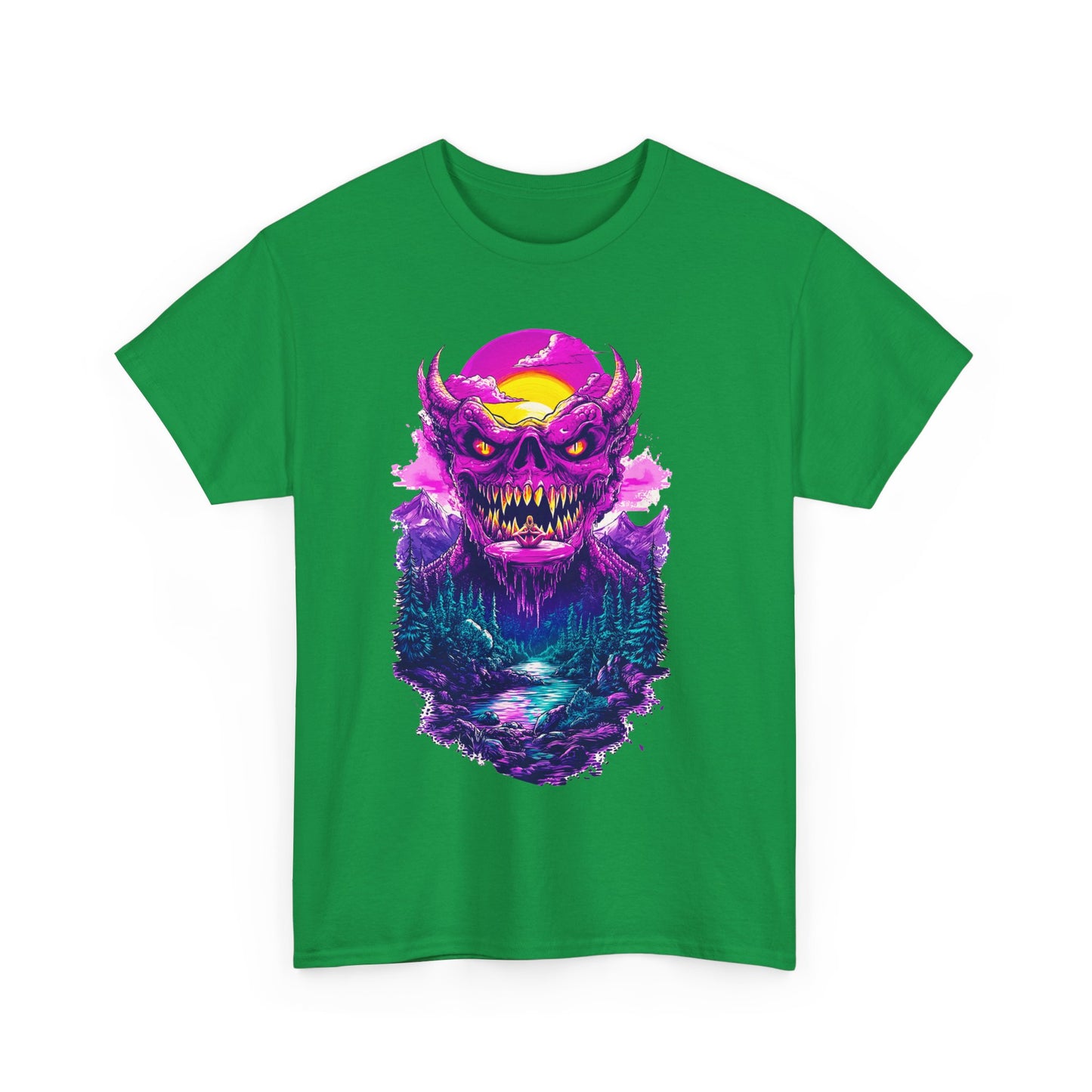 Demon Night Unisex Heavy Cotton Tee