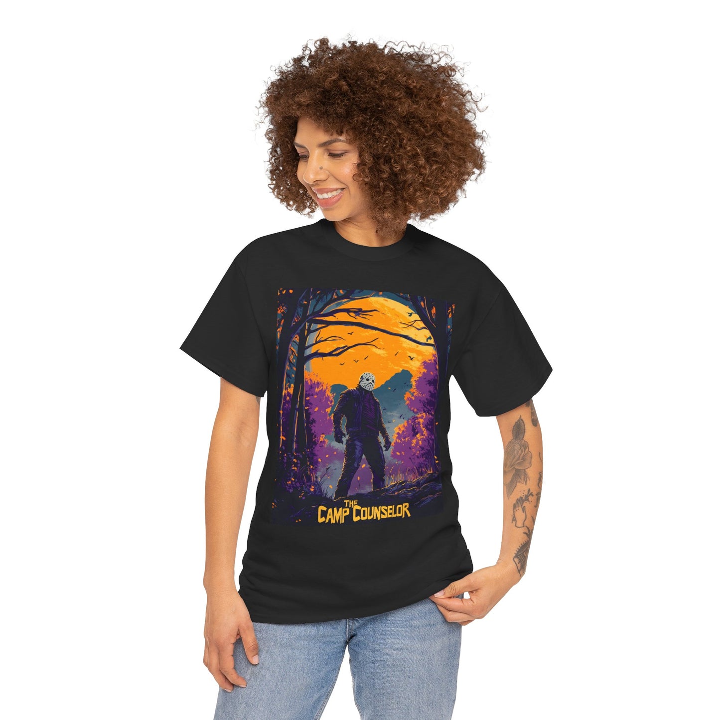 Fitzboyzprintz Camp Counselor Unisex Heavy Cotton Tee