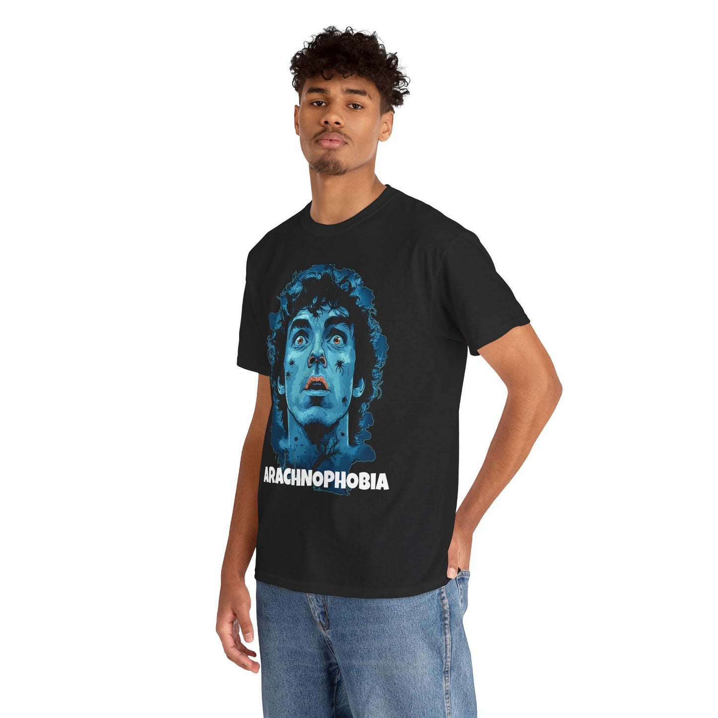 Fitzboyz Arachnophobia Unisex Heavy Cotton Tee